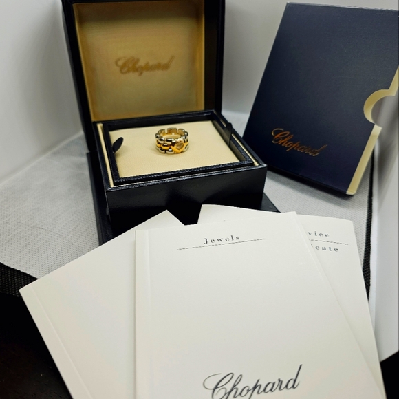 Chopard Happy Diamonds Panther Link Flex Ring - Picture 12 of 16